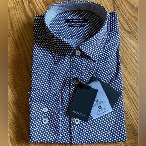 Bugatchi Midnight Longsleeve Comfort Shirt L NWT